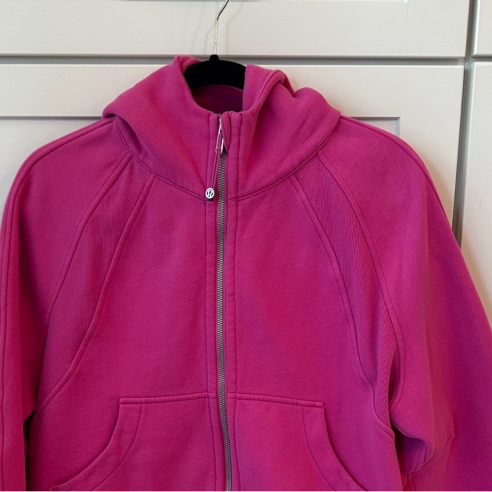 Lululemon  Pink Blossom Full Zip Scuba
